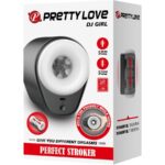 PRETTY LOVE - MASTURBATEUR POUR HOMME DJ GIRL AVEC VIBRATION 5 RÉGLAGES NEGRO – Image 11