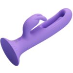 PRETTY LOVE - VIBRATEUR LAPIN KILLMOULIS 12 MODES DE VIBRATION VIOLET – Image 3