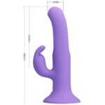 PRETTY LOVE - VIBRATEUR LAPIN KILLMOULIS 12 MODES DE VIBRATION VIOLET – Image 6