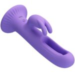 PRETTY LOVE - VIBRATEUR LAPIN KILLMOULIS 12 MODES DE VIBRATION VIOLET – Image 4