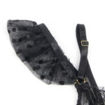 SUBBLIME - 957490 ENSEMBLE SOUTIEN-GORGE ET JARRETELLE EN DENTELLE NOIR L/XL – Image 6