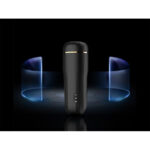 SHEQU - MASTURBATEUR VAGIN À NEIGE AVEC VIBRATIONS ET ONDES STIMULANTES