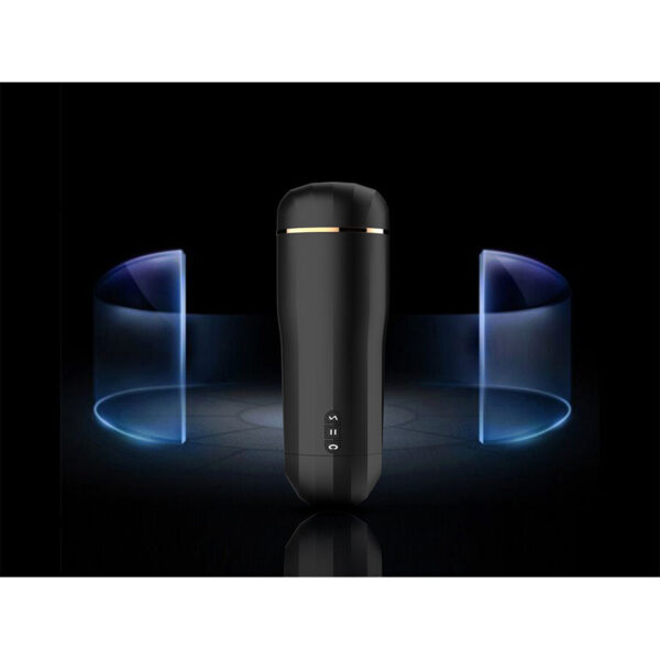 SHEQU - MASTURBATEUR VAGIN À NEIGE AVEC VIBRATIONS ET ONDES STIMULANTES