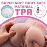 XISE - CONNIE BACK MASTURBATEUR VAGIN ET ANUS RÉALISTE MULTIPOSITION AVEC VIBRATION – Image 8