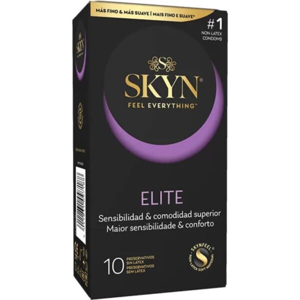 SKYN - PRÉSERVATIFS ULTRA-FINS ELITE 10 UNITÉS