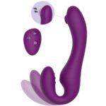 XOCOON - VIBRATEUR SANS STRAPLESS 2 EN 1 AVEC TÉLÉCOMMANDE VIOLET – Image 8