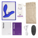 WE-VIBE - MASSEUR DE PROSTATE VECTOR+ BLEU – Image 6