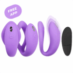 WE-VIBE - SYNC O TÉLÉCOMMANDE VIBRATEUR FLEXIBLE VIOLET – Image 2
