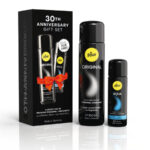 PJUR - COFFRET 30E ANNIVERSAIRE PJUR ORIGINAL 100 ML + PJUR AQUA 30 ML EN CADEAU