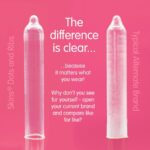 SKINS - PACK DE 4 PRÉSERVATIFS PREMIUM DOTS & RIBS – Image 3