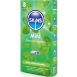 SKINS - PACK DE 8 PRÉSERVATIFS PREMIUM MENTHE – Image 2