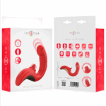 INTENSE - VIBRATEUR ET STIMULATEUR PAULINA EN FORME DE U ROUGE – Image 9