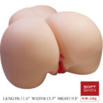 CRAZY BULL - JULIA FESSES FÉMININES RÉALISTES VAGIN ET ANAL 11 KG – Image 2