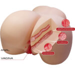 CRAZY BULL - JULIA FESSES FÉMININES RÉALISTES VAGIN ET ANAL 11 KG – Image 6