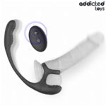 ADDICTED TOYS - PLUG ANAL AVEC VIBRATION, ONDULATION À 360° ET STIMULATEUR DE TESTICULES – Image 3