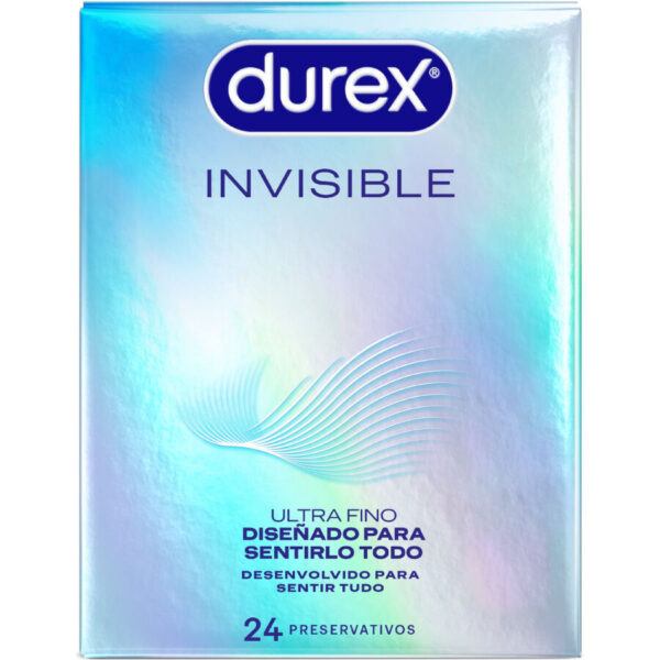 DUREX - PRÉSERVATIFS ULTRA FINS INVISIBLES 24 UNITÉS